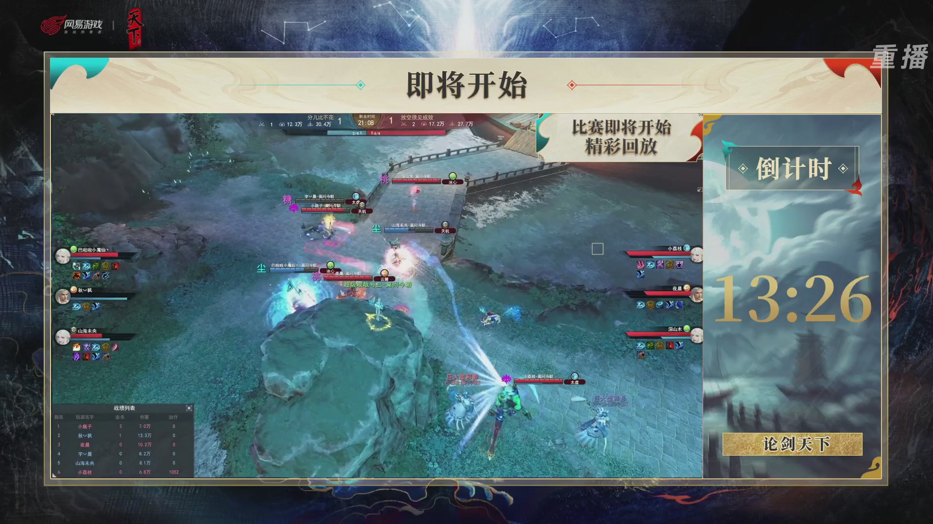 【重播】2026论剑天下4v4竞技赛