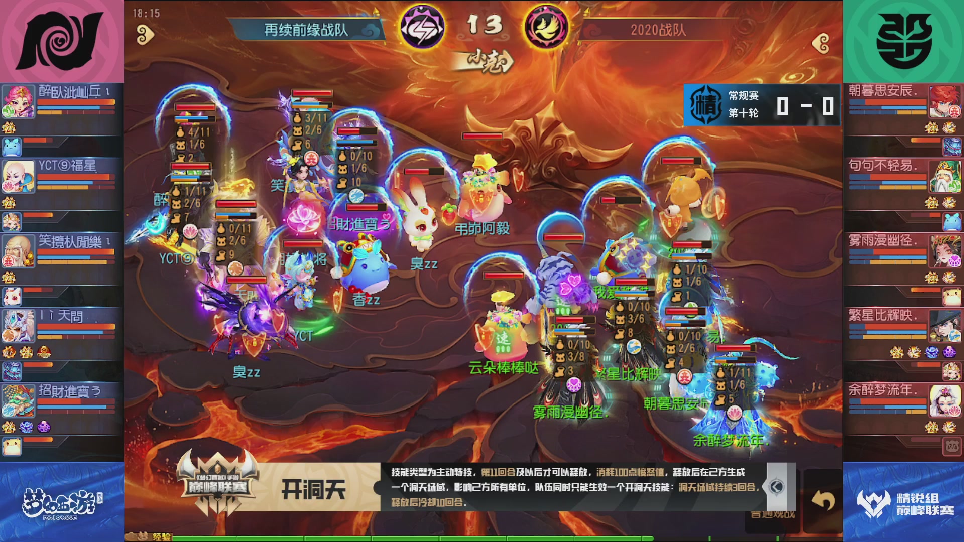 梦幻西游手游巅峰联赛S12常规赛
