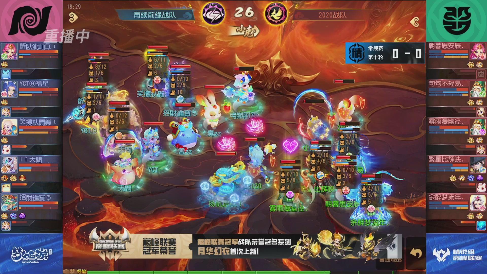梦幻西游手游巅峰联赛S12常规赛