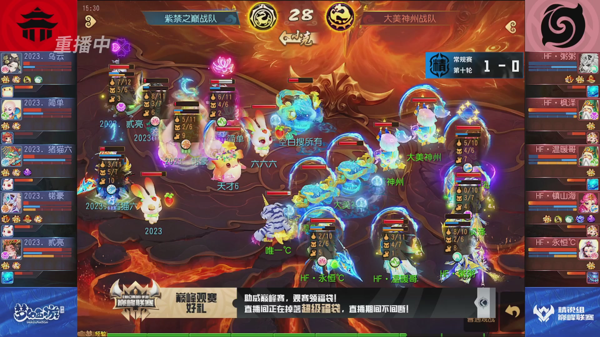 梦幻西游手游巅峰联赛S12常规赛