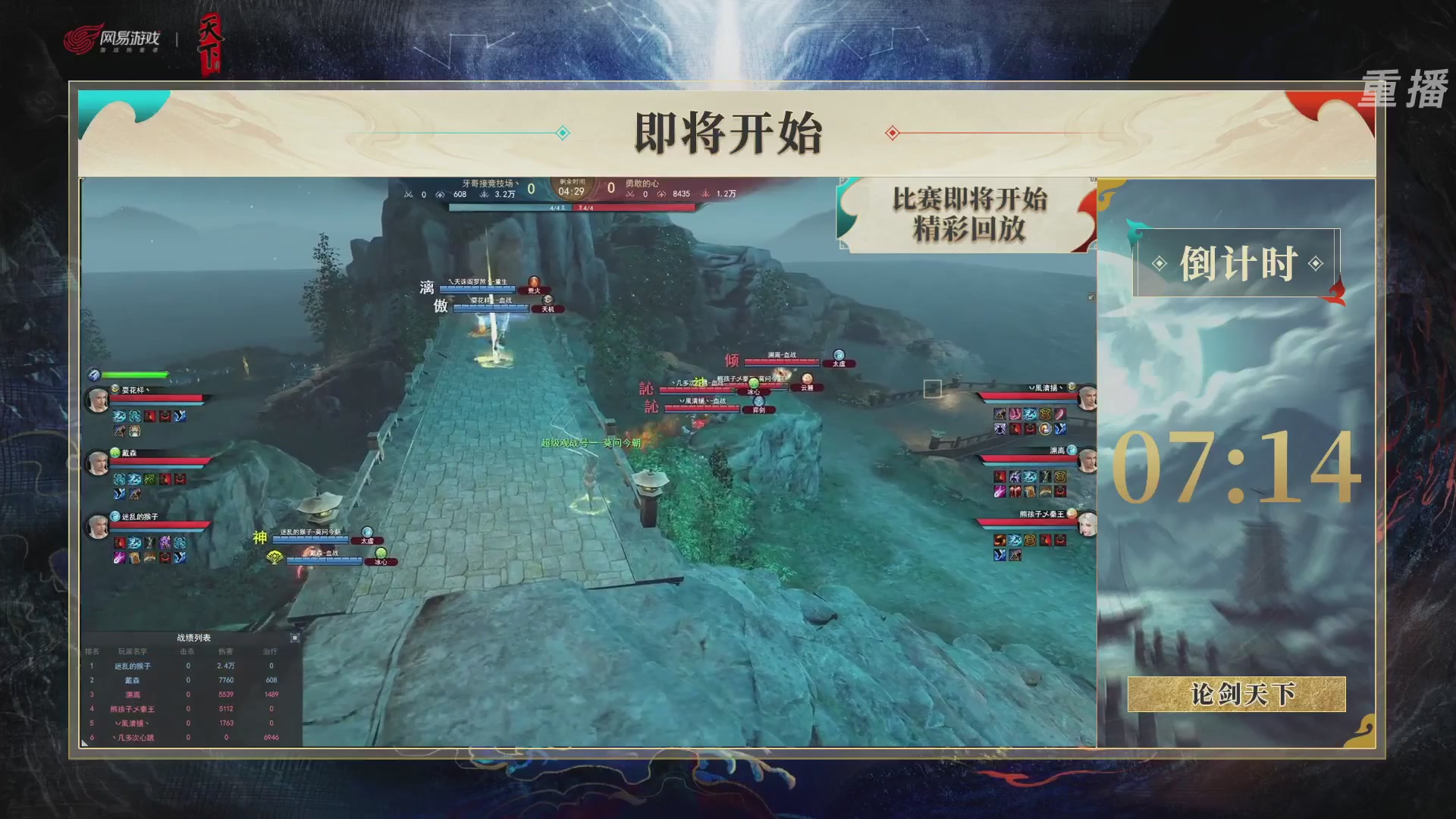 【重播】2026论剑天下4v4竞技赛