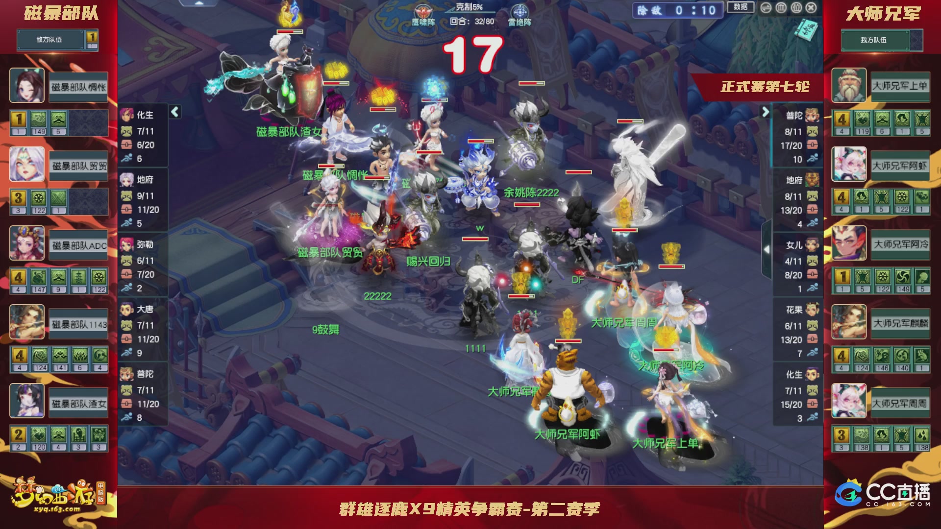 群雄逐鹿X9精英争霸赛-第二赛季正式赛