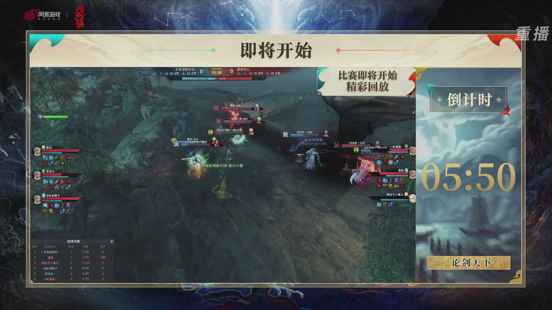 【重播】2026论剑天下4v4竞技赛