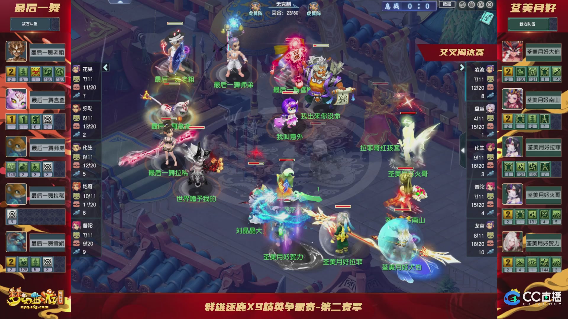 群雄逐鹿X9精英争霸赛-第二赛季正式赛