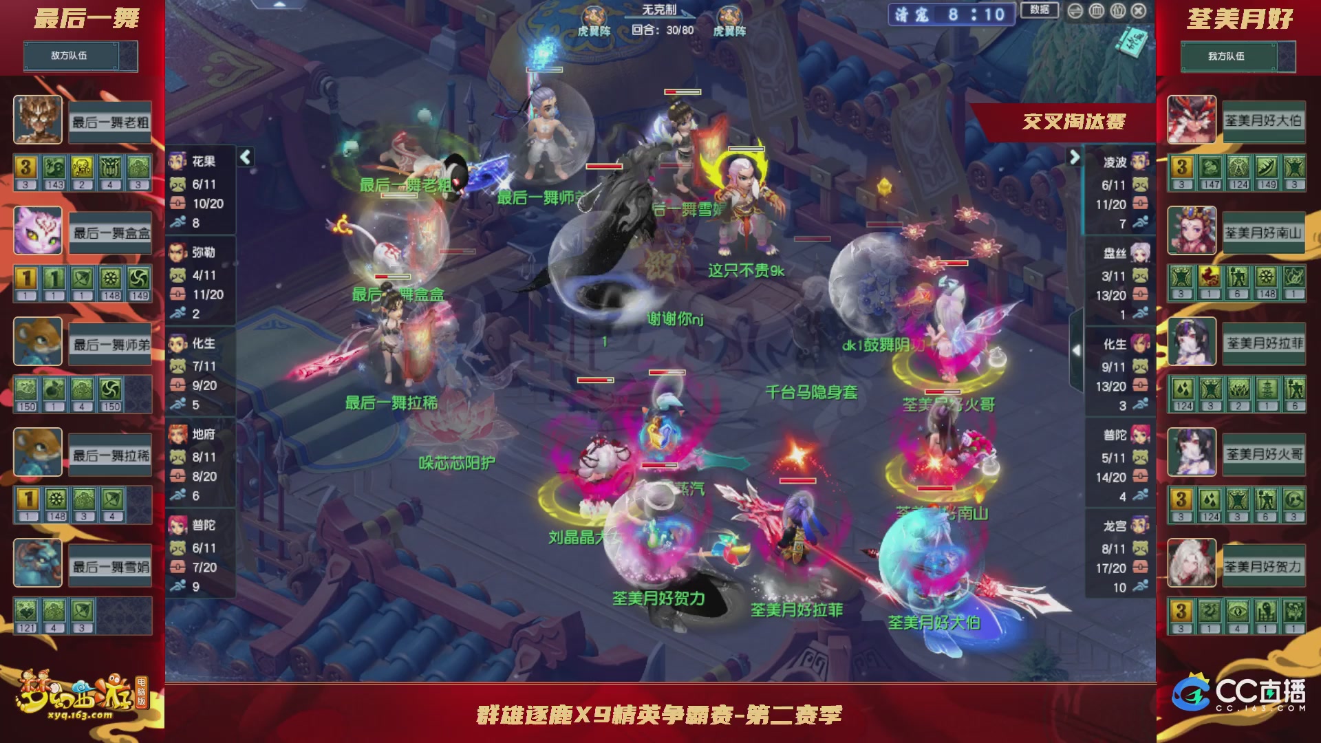 群雄逐鹿X9精英争霸赛-第二赛季正式赛