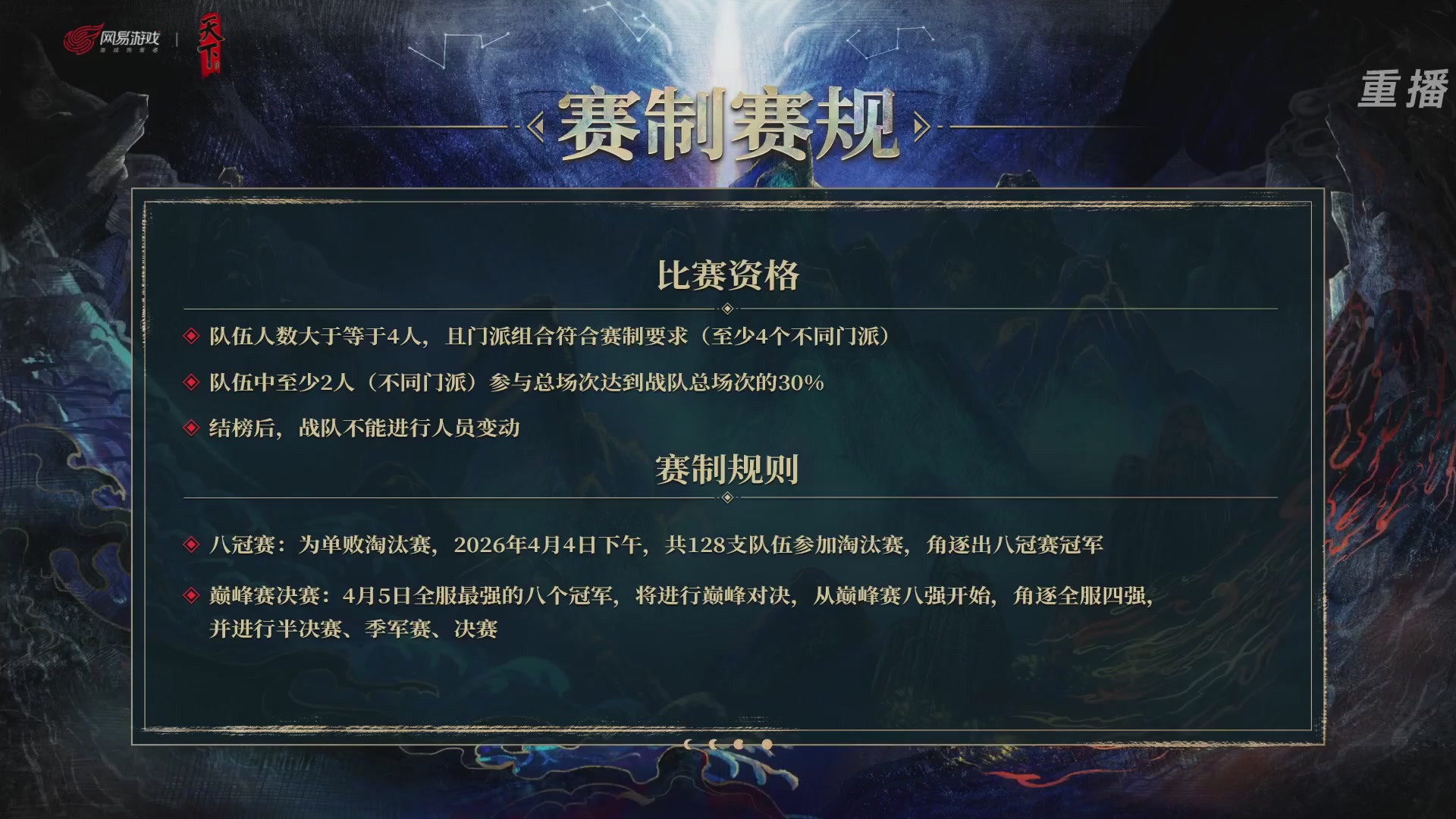 【重播】2026论剑天下4v4竞技赛