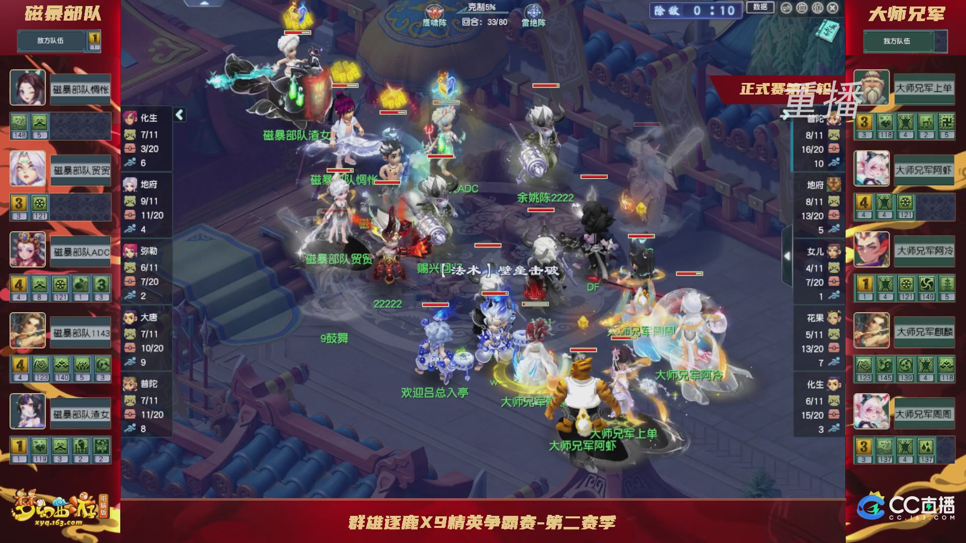 【重播】群雄逐鹿X9精英争霸赛-第二赛季正式赛
