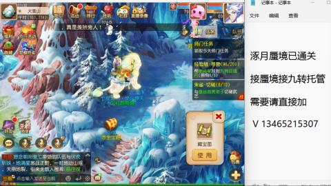 接九转蜃境托管~