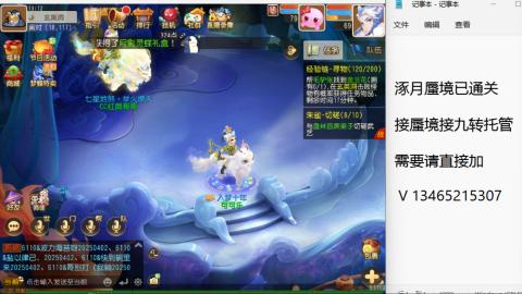接九转蜃境托管~