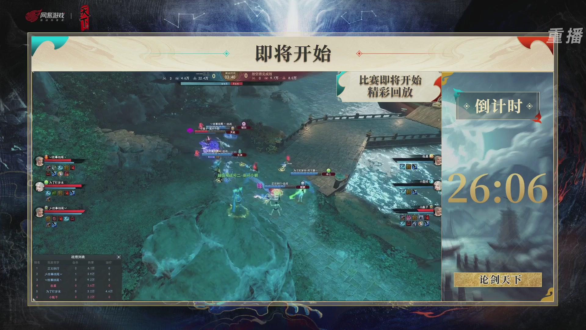 【重播】2026论剑天下4v4竞技赛