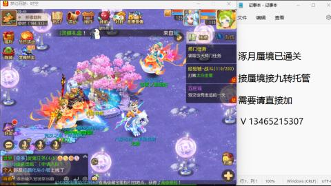 接九转蜃境托管~