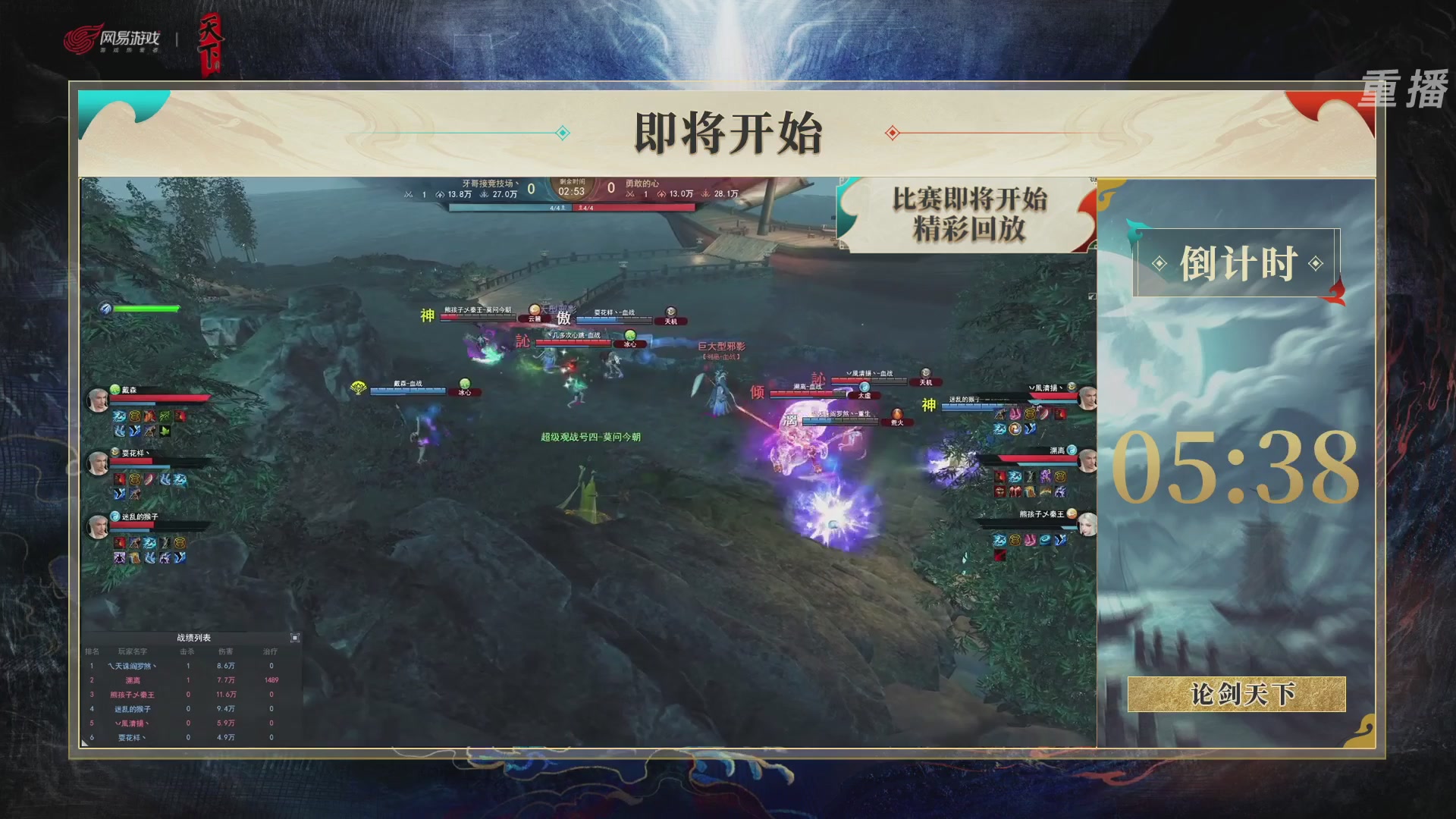 【重播】2026论剑天下4v4竞技赛