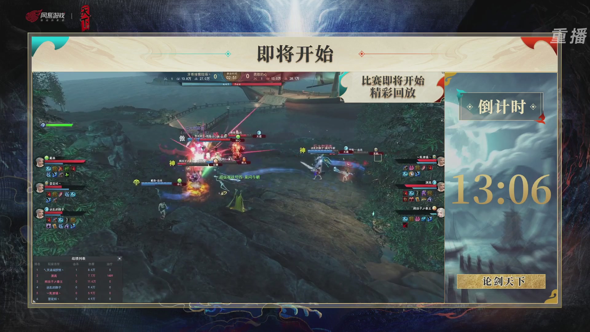 【重播】2026论剑天下4v4竞技赛