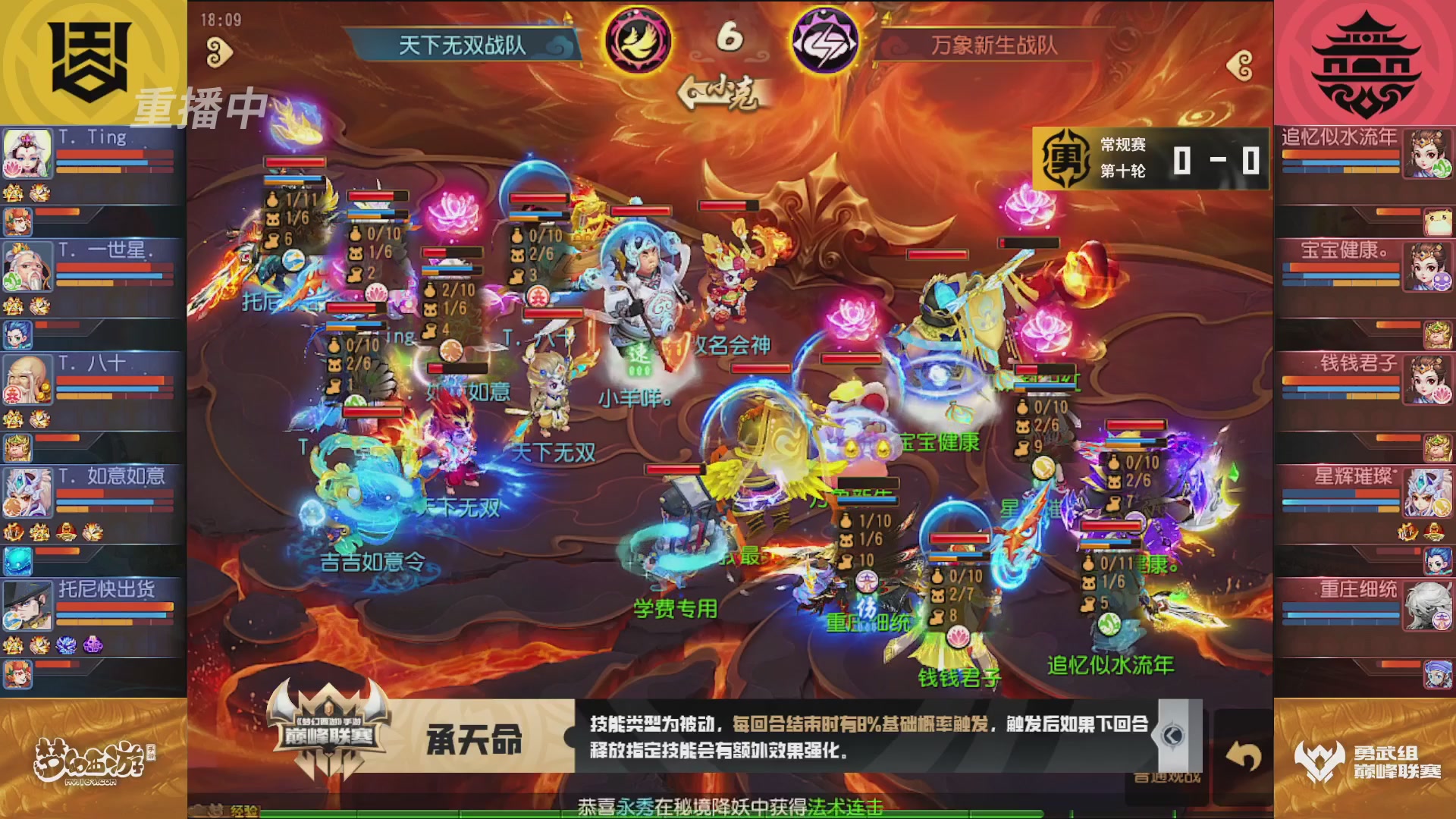 梦幻西游手游巅峰联赛S12常规赛
