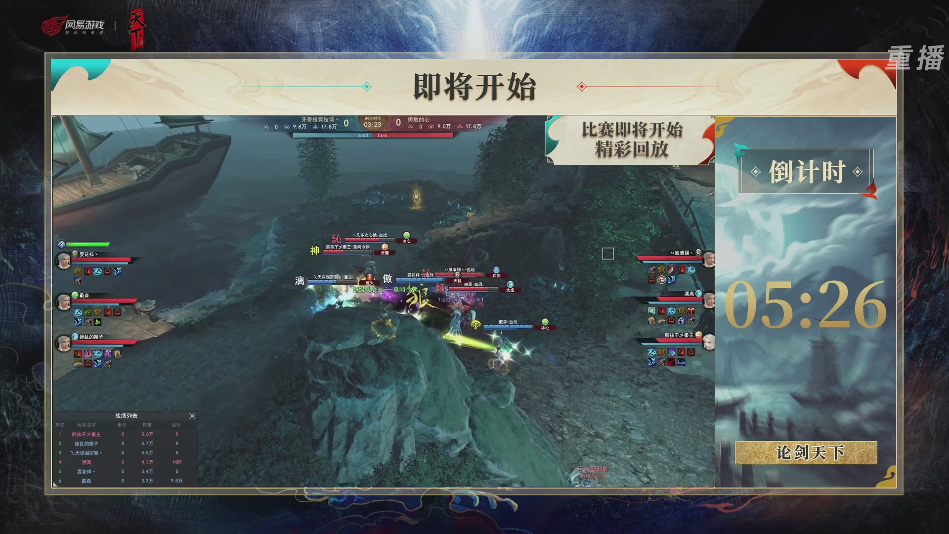 【重播】2026论剑天下4v4竞技赛