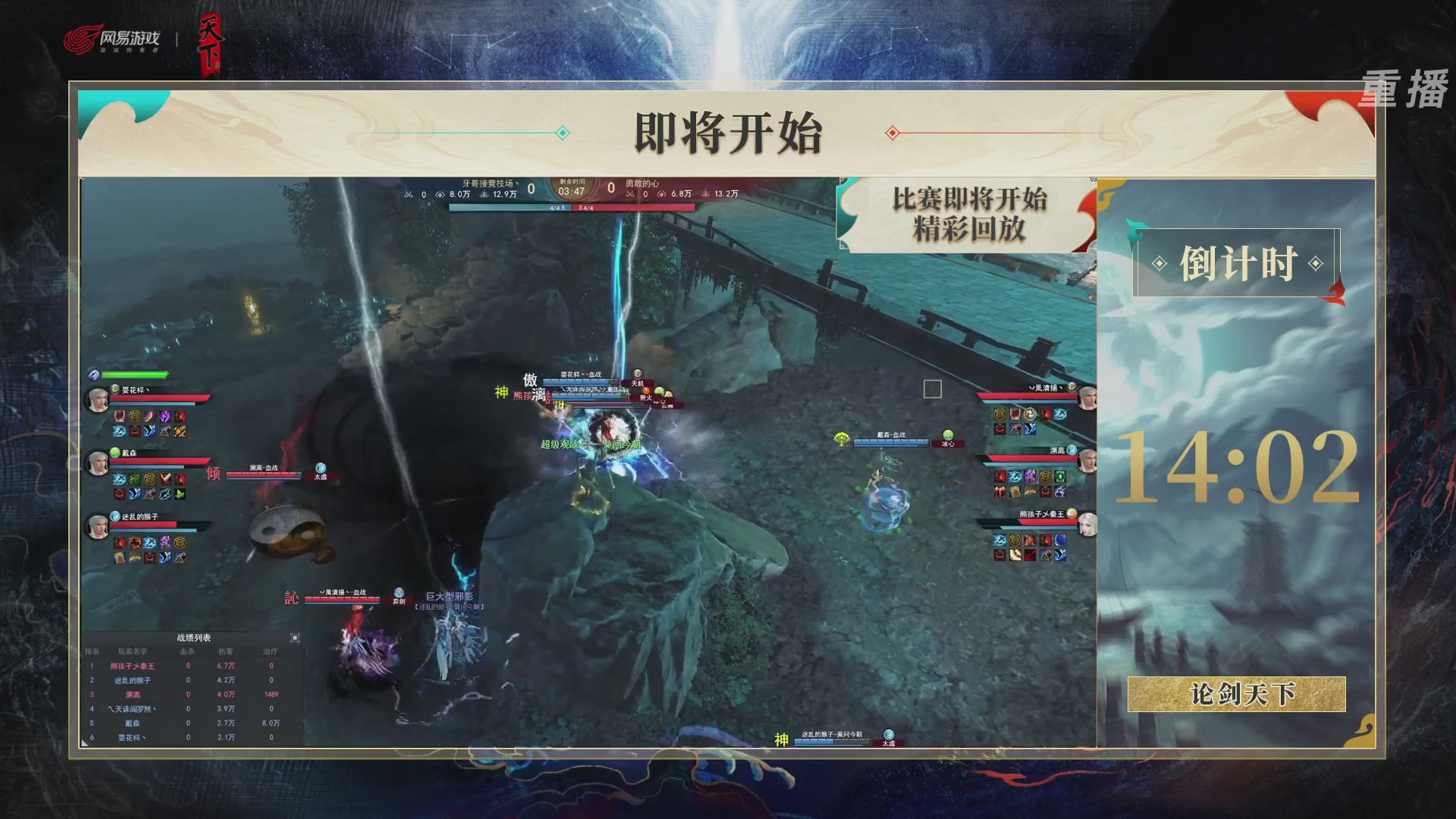 【重播】2026论剑天下4v4竞技赛