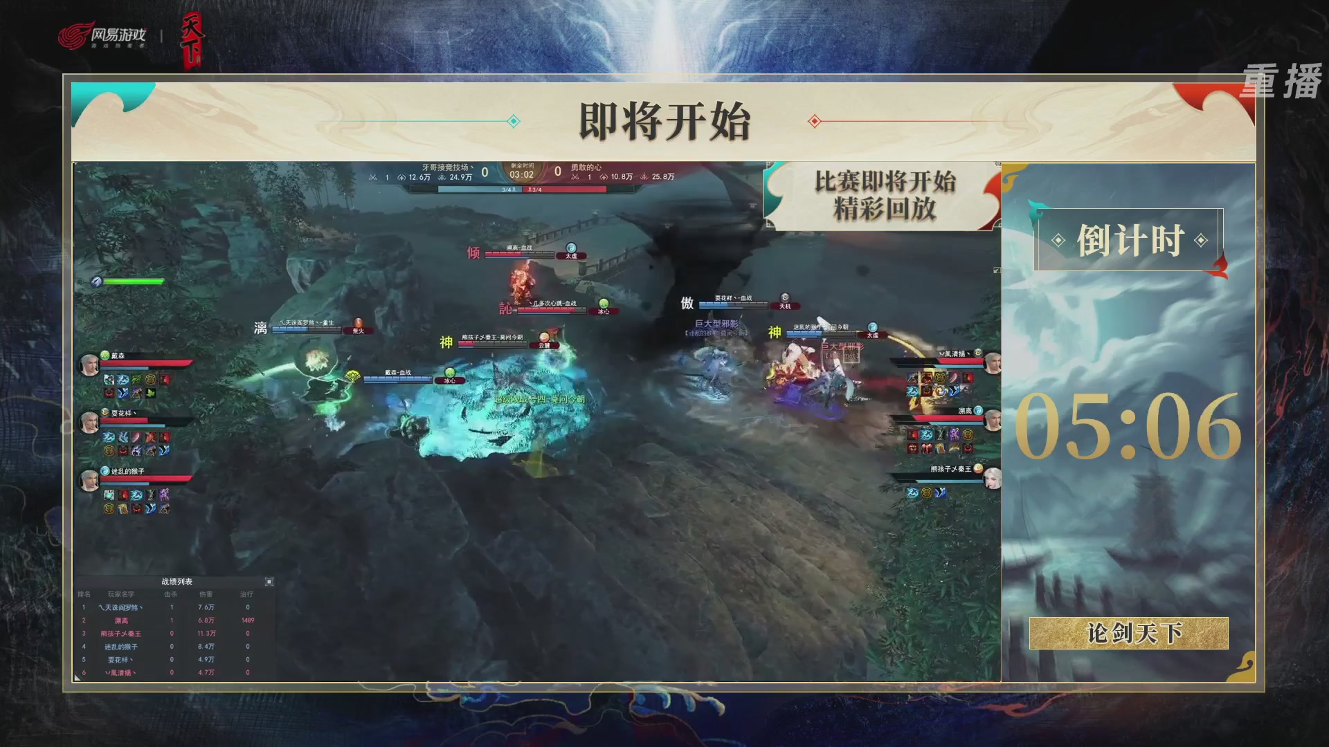 【重播】2026论剑天下4v4竞技赛