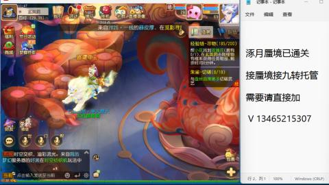 接九转蜃境托管~