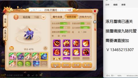 接九转蜃境托管~