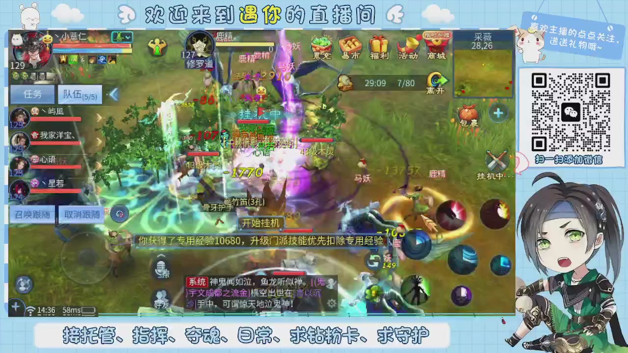 接托管-夺魂-卡龙-新区冲级