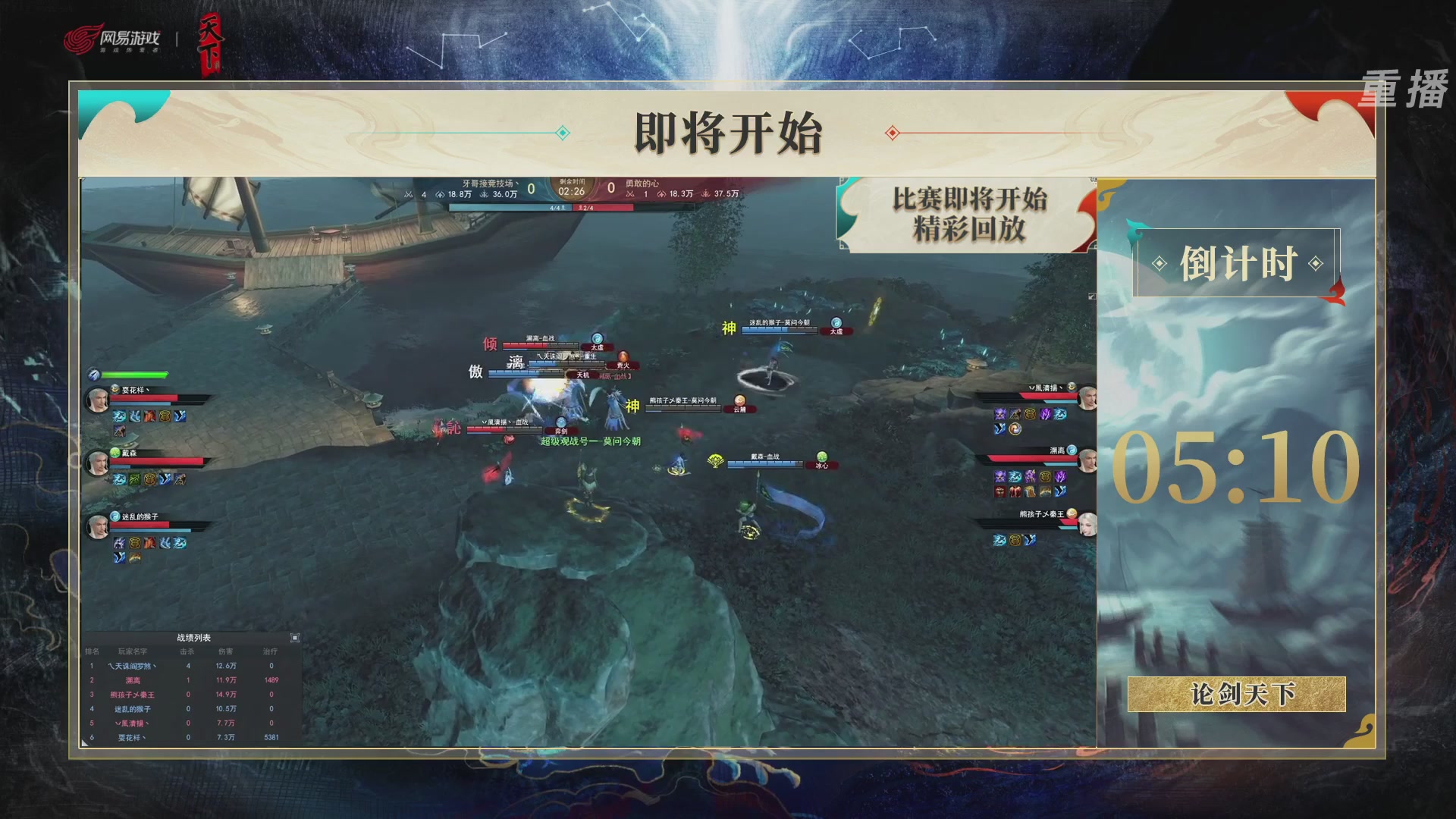 【重播】2026论剑天下4v4竞技赛