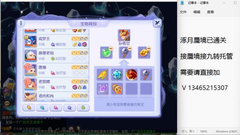 接九转蜃境托管~