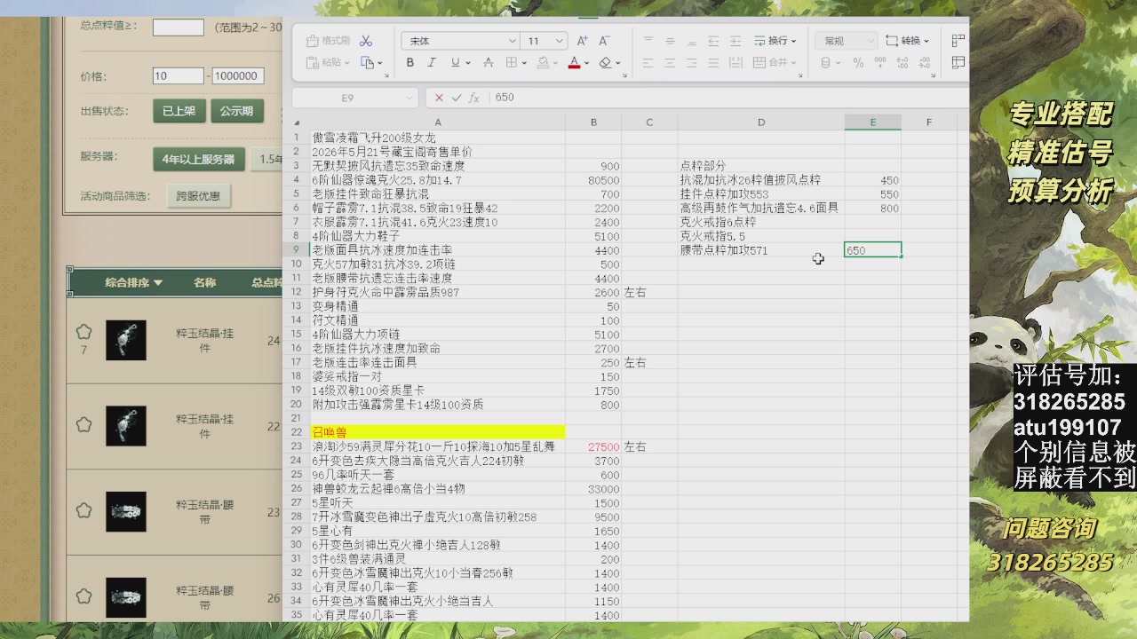 估价准的不行