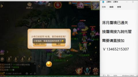 接九转蜃境托管~