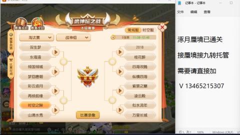 接九转蜃境托管~