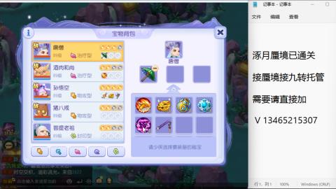 接九转蜃境托管~