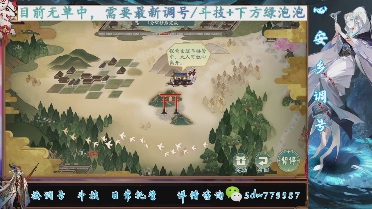 接调号|斗技|托管