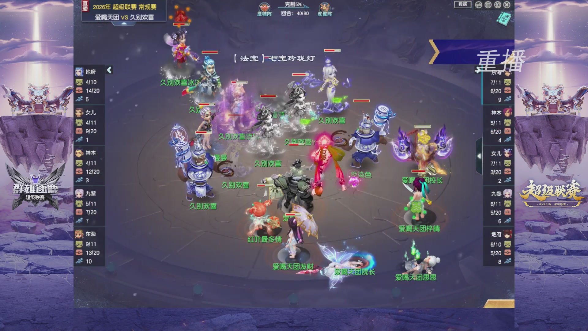 【重播】群雄逐鹿超级联赛S5-常规赛（福袋在大神直播间掉落）