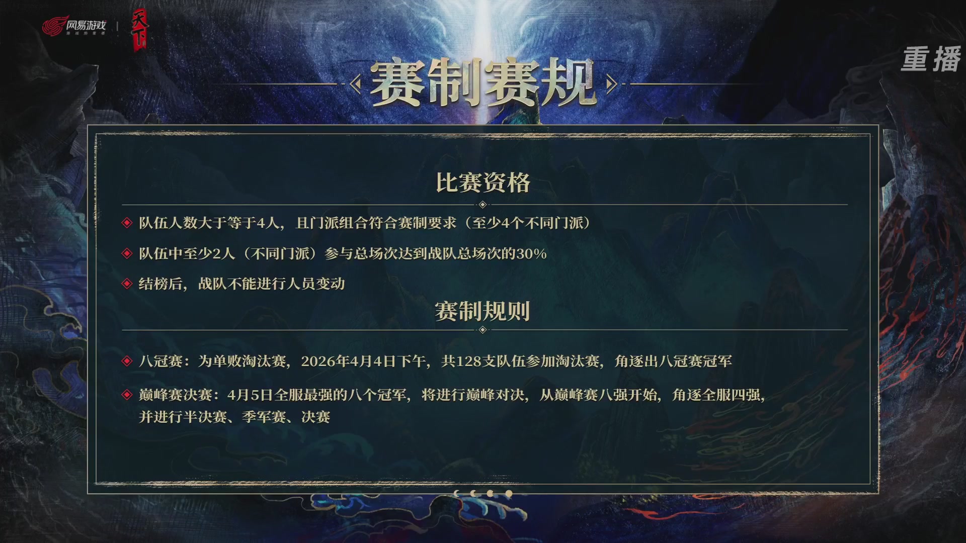 【重播】2026论剑天下4v4竞技赛