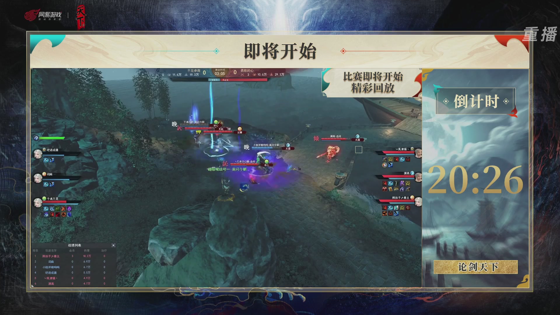 【重播】2026论剑天下4v4竞技赛