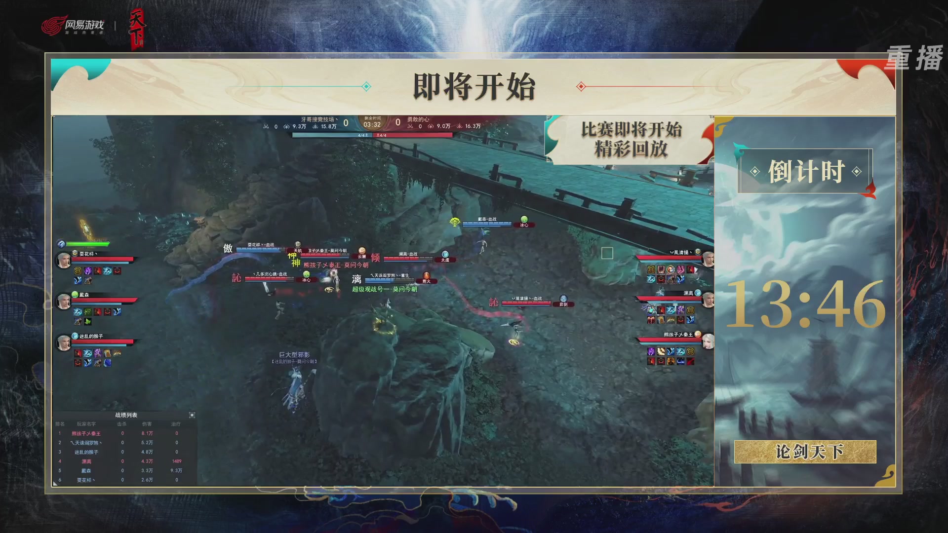 【重播】2026论剑天下4v4竞技赛