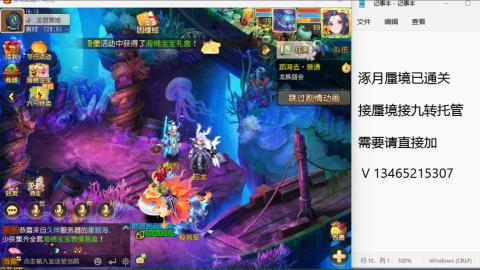 接九转蜃境托管~