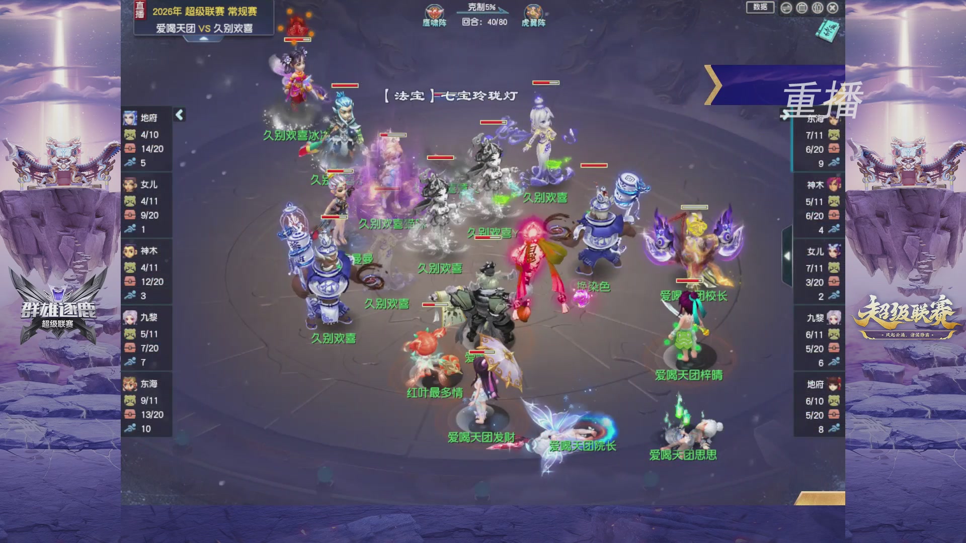 【重播】群雄逐鹿超级联赛S5-常规赛（福袋在大神直播间掉落）