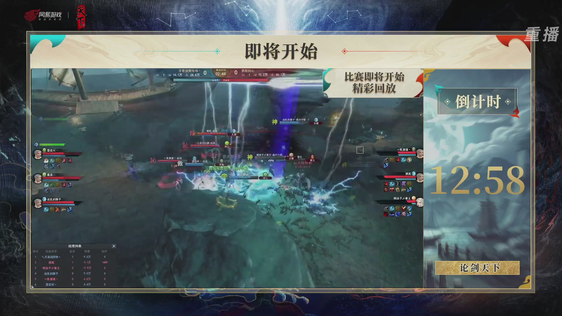 【重播】2026论剑天下4v4竞技赛