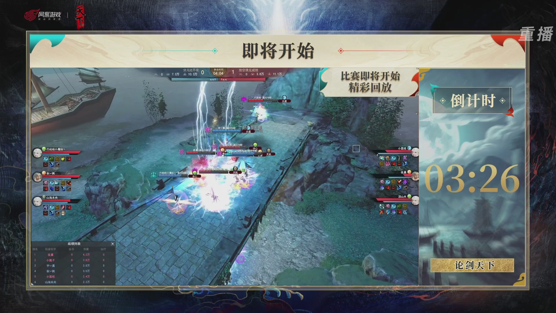 【重播】2026论剑天下4v4竞技赛
