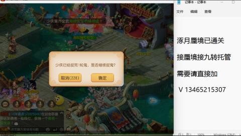接九转蜃境托管~