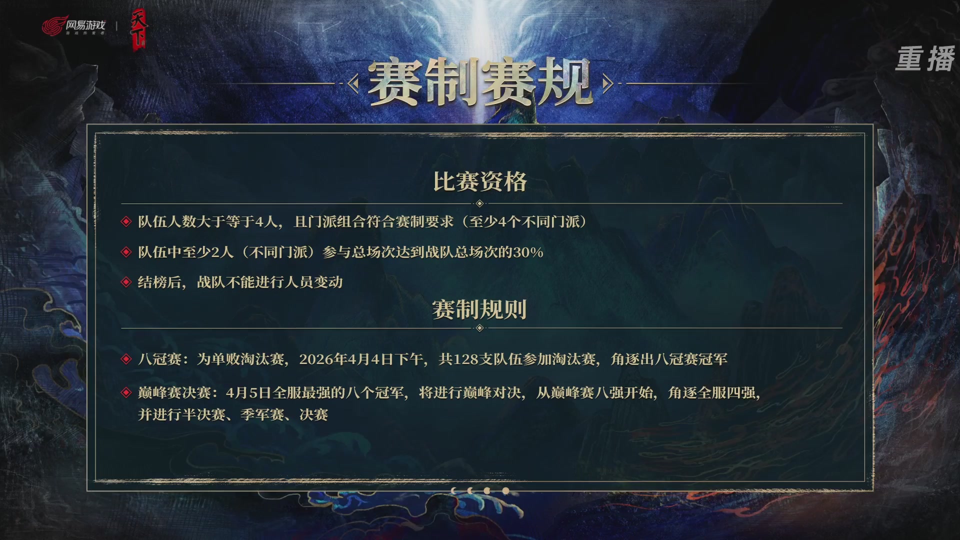 【重播】2026论剑天下4v4竞技赛
