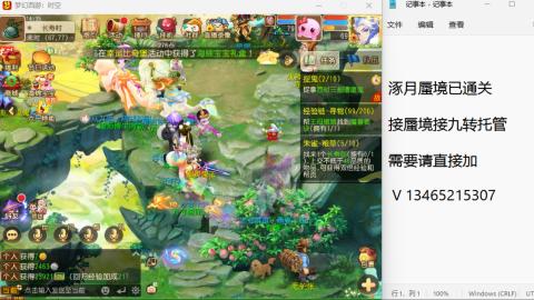 接九转蜃境托管~