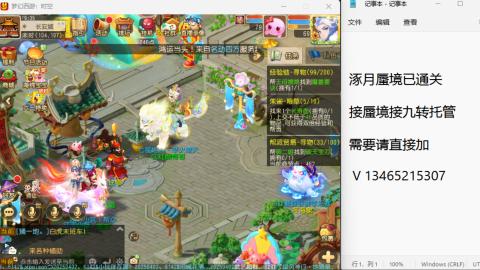 接九转蜃境托管~