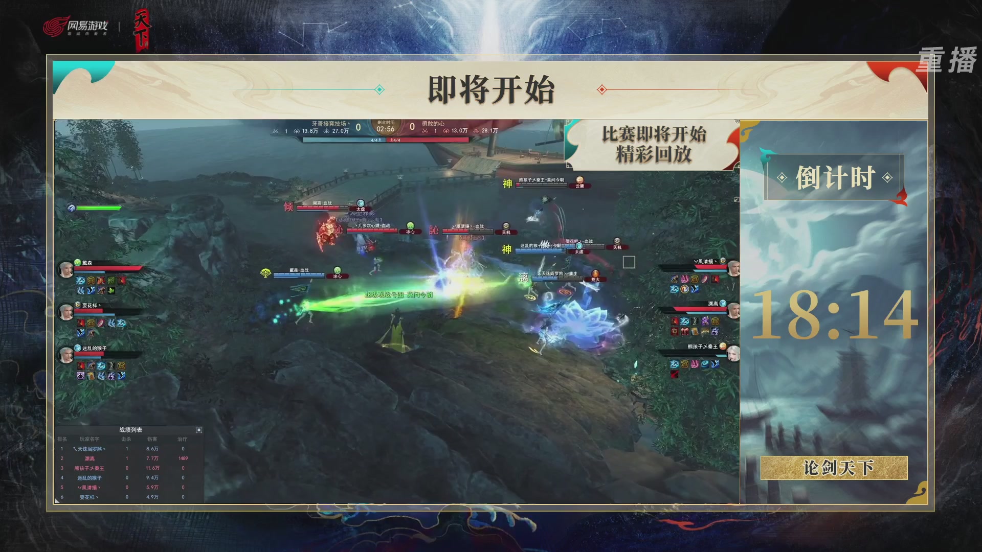 【重播】2026论剑天下4v4竞技赛