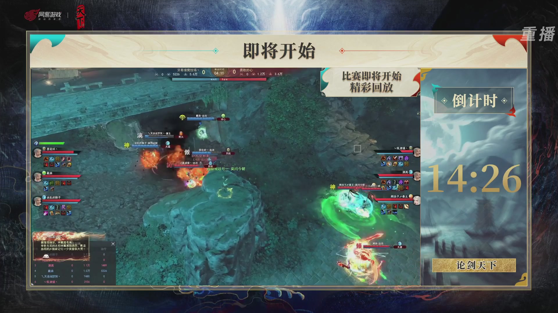 【重播】2026论剑天下4v4竞技赛