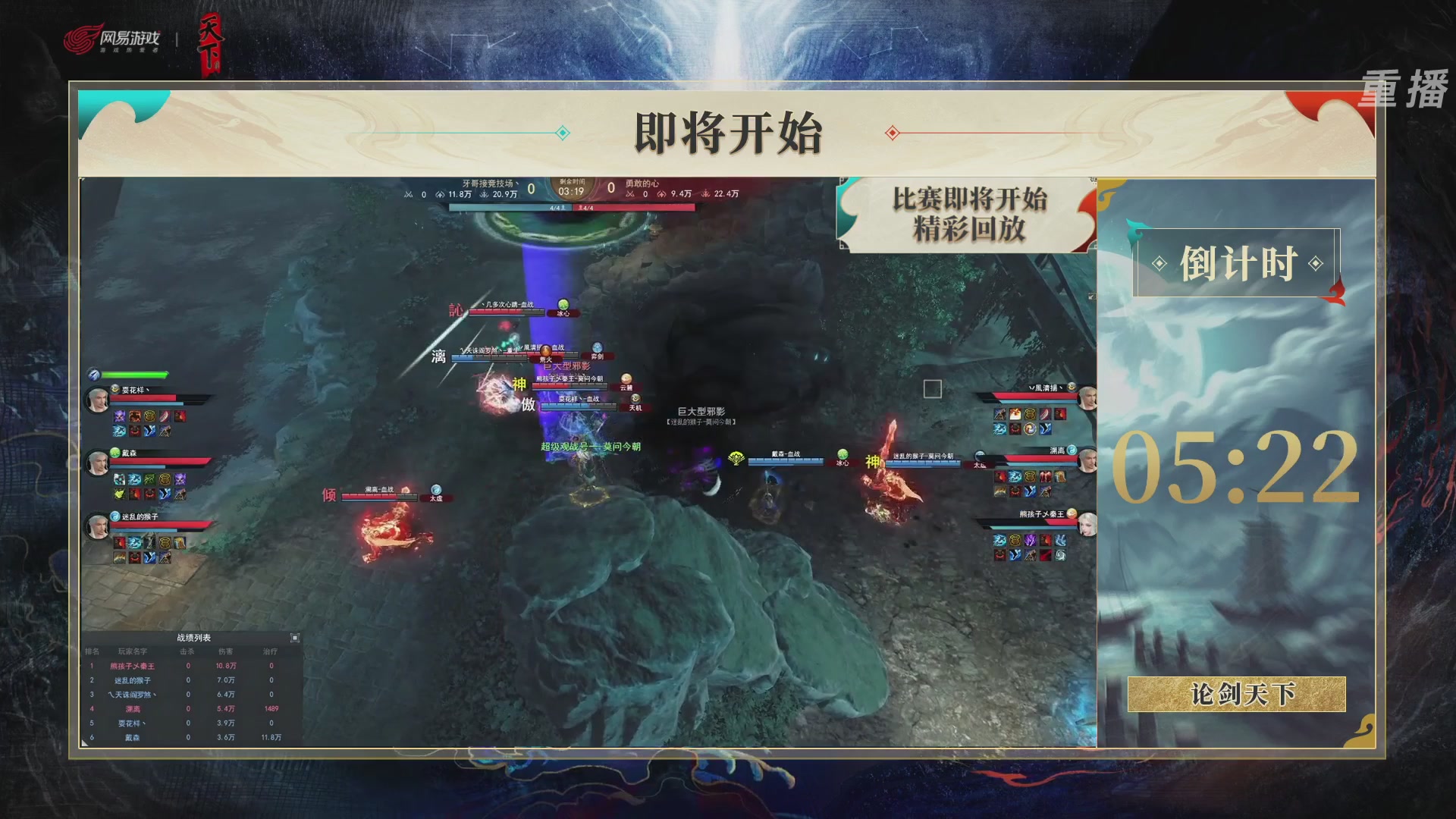 【重播】2026论剑天下4v4竞技赛