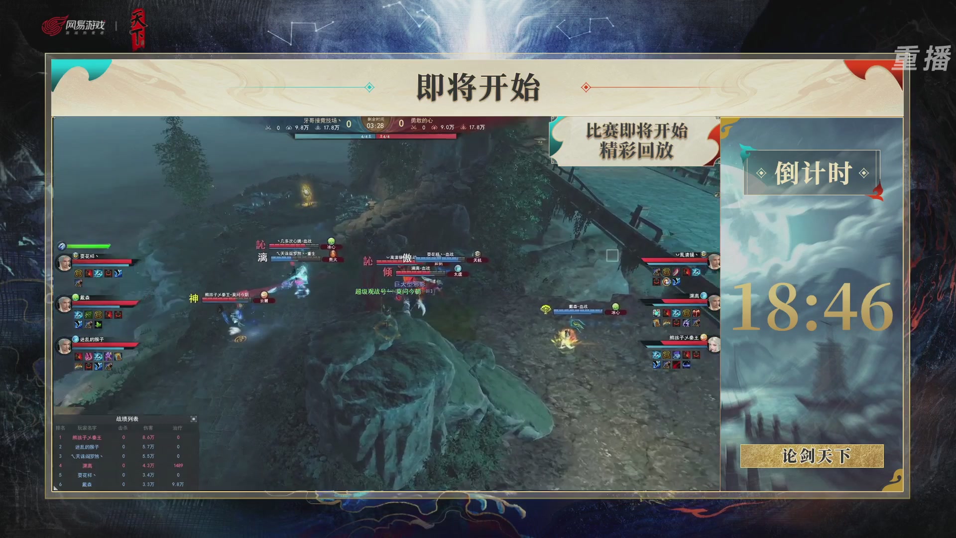 【重播】2026论剑天下4v4竞技赛