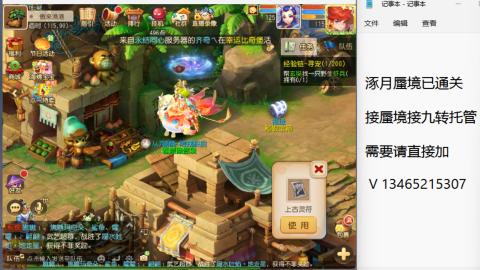 接九转蜃境托管~