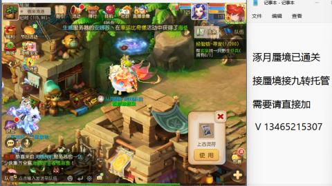 接九转蜃境托管~
