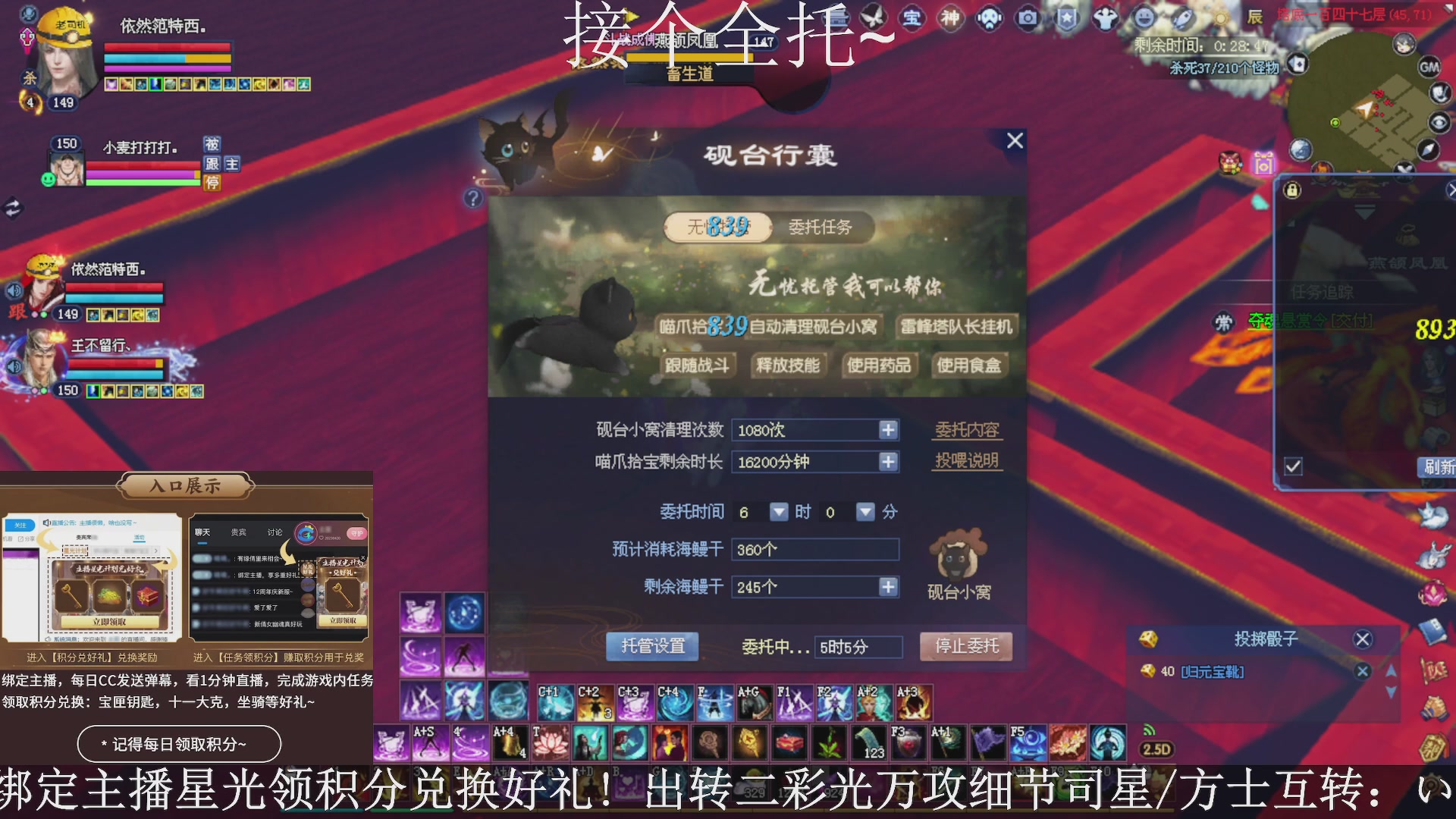 星光绑我，接全托！